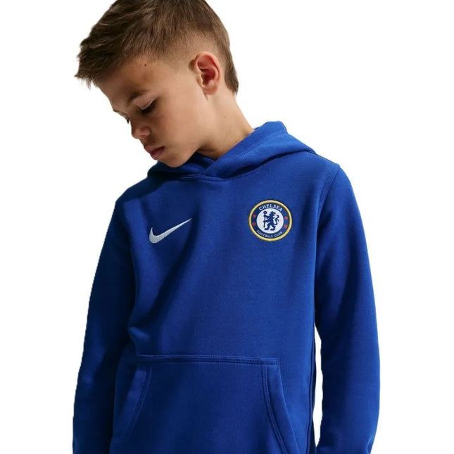 „Nike“ vaikiškas „Chelsea London“ klubo džemperis su gobtuvu II3725-452