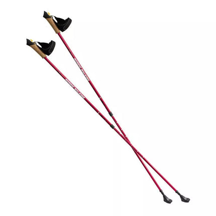 Nordic walking lazdelės Nils Extreme NW607 raudonos