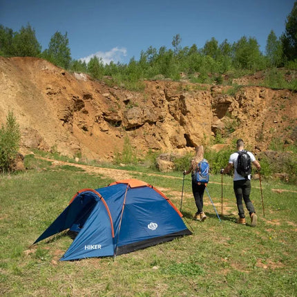 Nordic walking lazdelės Nils Extreme NW607 raudonos