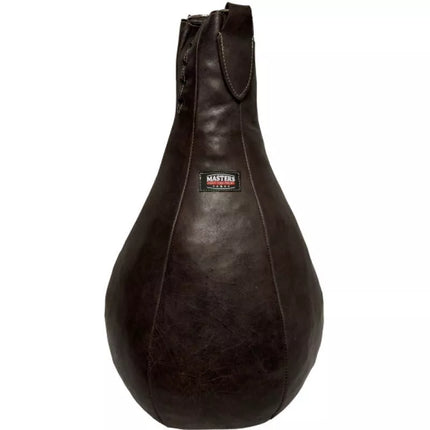 Odinė bokso kriaušė CLASSIC GRS-CLASSIC-1d didelė 75 cm x 40 cm pilna "NO1" šokolado