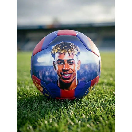 Oficialus licencijuotas FC Barcelona futbolo kamuolys Lamine Yamal BB1050