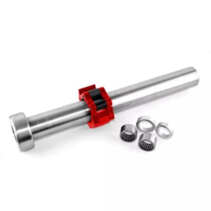 Olimpinis strypas 120cm su fiksatoriais juodas GOL160