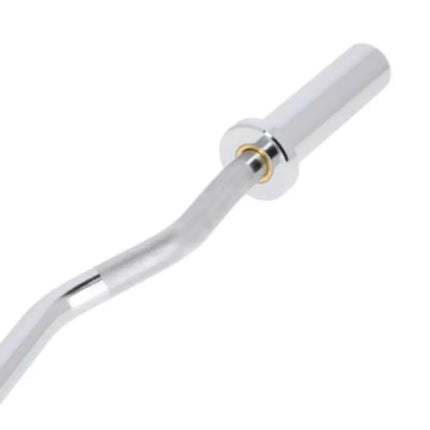 Olimpinis strypas 120cm su fiksatoriais juodas GOL160