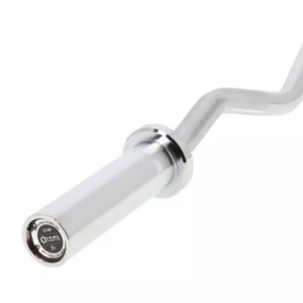 Olimpinis strypas 120cm su fiksatoriais juodas GOL160