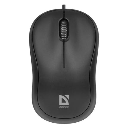Optinė pelė Defender Patch MS-759, 1000 DPI, 3 mygtukai, juoda, 52759