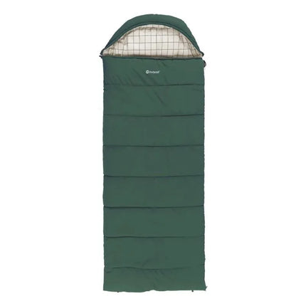 Outwell Camper Prime sintetinis miegmaišis 200cm, žalias (užtrauktukas: kairėje)