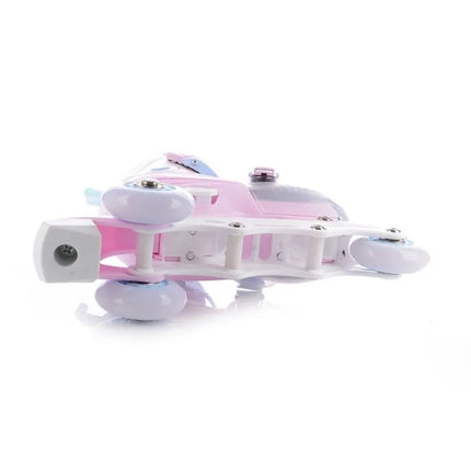Pačiūžos / Riedučiai / Reguliuojami FunActiv Adapt Led 4in1 mergaitiški riedučiai