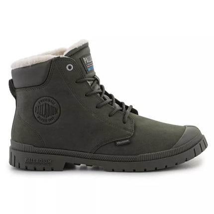 Palladium SP20 Cuff Leather Waterproof WL U 79067-325-M Olive Night batai