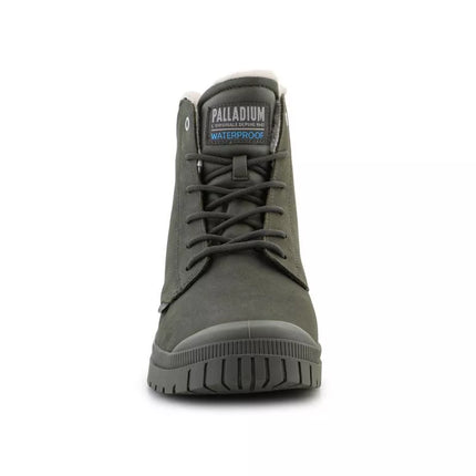 Palladium SP20 Cuff Leather Waterproof WL U 79067-325-M Olive Night batai