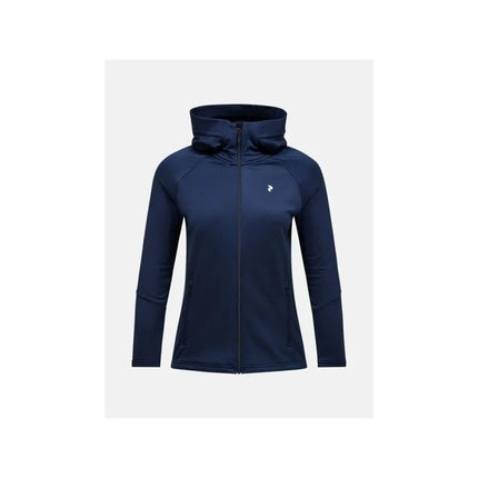Peak Performance Rider Essentials užtraukiamas džemperis su gobtuvu – Blue Shadow / Blue Shadow, dydis: M