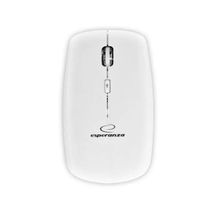 Pelė Esperanza EM120W (optinė; 1600 DPI; balta)