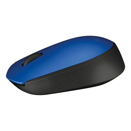 Pelė Logitech 910-004640 (optinė; 1000 DPI; mėlyna)