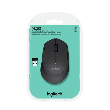 Pelė Logitech M280 910-004287 (optinė; 1000 DPI; juoda)