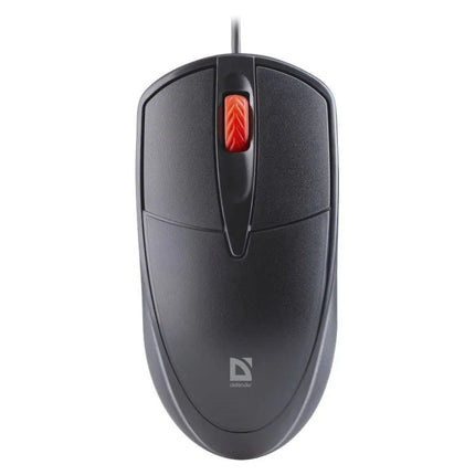 Pelytė DEFENDER ICON MB-057, juoda, optinė, 1000 dpi, 3 mygtukai