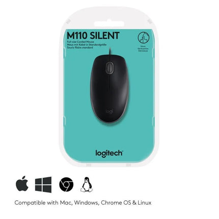 Pelytė Logitech 910-005508 (optinė; 1000 DPI; juoda)