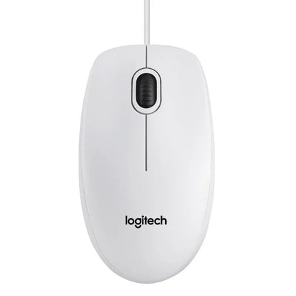Pelytė Logitech B100 910-003360 (optinė; 800 DPI; balta)