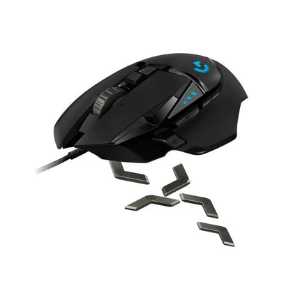 Pelytė Logitech G502 Hero 910-005470 (optinė; 16000 DPI; juoda)