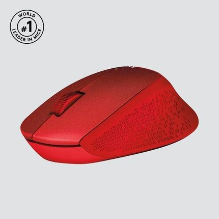 Pelytė Logitech M330 910-004911 (optinė; 1000 DPI; raudona)