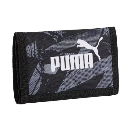 Piniginė Puma Phase AOP, juoda ir pilka, 54758 05