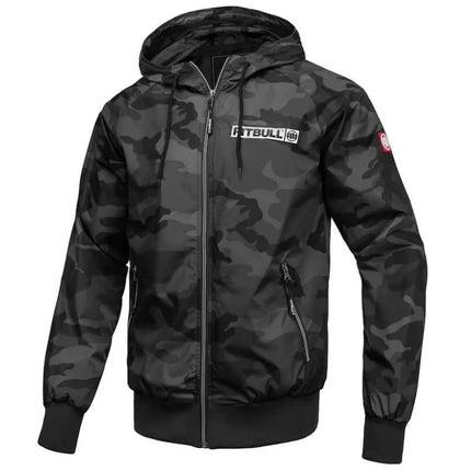 Pit Bull West Coast Vyriška vėjo striukė su sportiniu logotipu - 523001901504