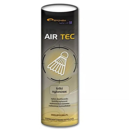 Plastikiniai badmintono volaniukai - 6 vnt. / AIR TEC 83431