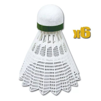 Plastikiniai badmintono volaniukai - 6 vnt. / AIR TEC 83431