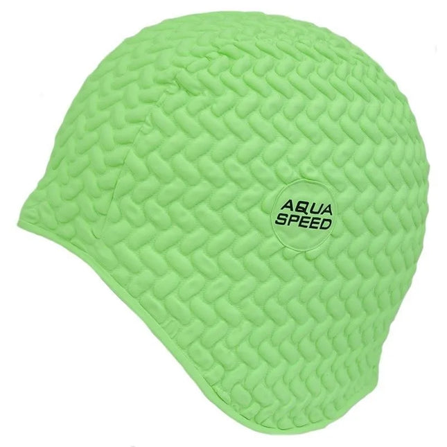 Plaukimo kepurėlė Aqua-Speed Latex Bombastic Tic-Tac, šviesiai žalia