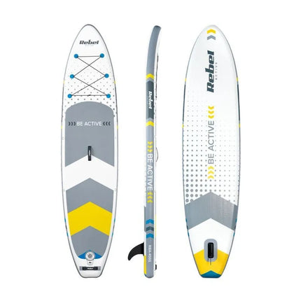 Pripučiama irklentė REBEL ACTIVE 350x81x15cm, balta