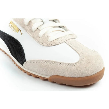 Puma Arizona Retro smėlio spalvos odiniai unisex sportiniai bateliai