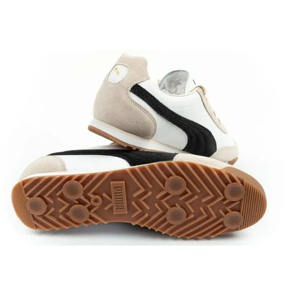 Puma Arizona Retro smėlio spalvos odiniai unisex sportiniai bateliai