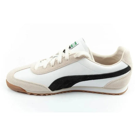 Puma Arizona Retro smėlio spalvos odiniai unisex sportiniai bateliai
