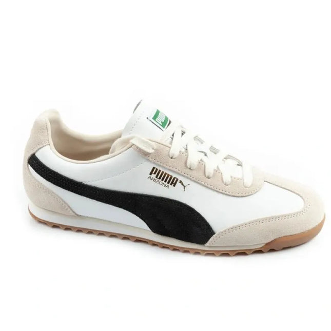 Puma Arizona Retro smėlio spalvos odiniai unisex sportiniai bateliai