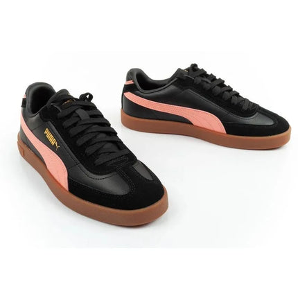 Puma moteriški sportiniai bateliai CLub II Era – stilingi juodi odiniai kedai