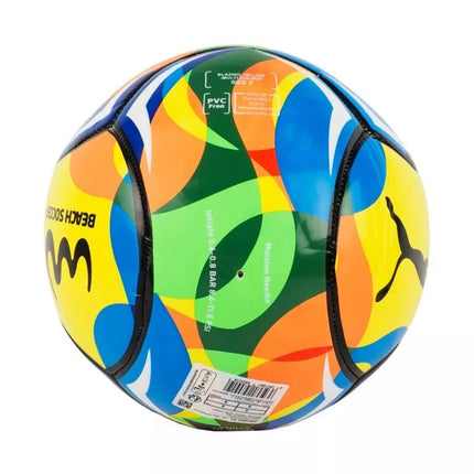 Puma MS Blazing Paplūdimio Futbolo Kamuolys Geltonas 84584 01