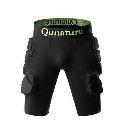 Qunature klubų apsaugos slidinėjimui – pažangios L dydžio, skirtos slidinėjimui, snieglenčių sportui, čiuožinėjimui – juodos