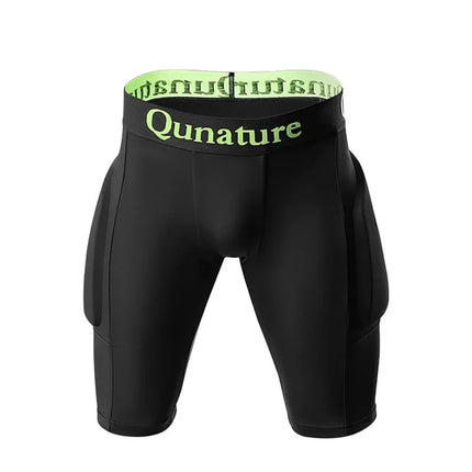 Qunature slidinėjimo klubų apsaugos – Basic S, skirtos slidinėjimui, snieglenčių sportui, čiuožimui – juodos