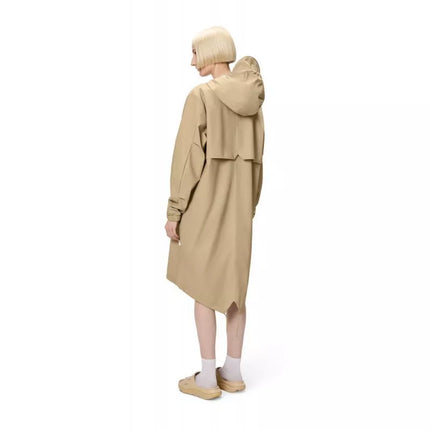 Rains Unisex Fishtail Parka W3 18140 24 SMĖLINĖ Lietaus Paltai