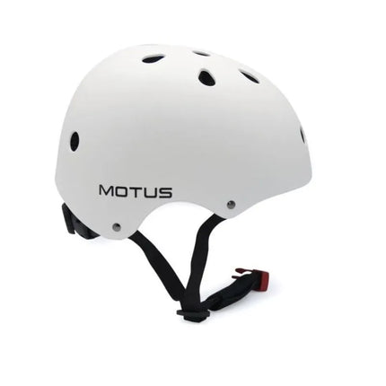 Reguliuojamas šalmas Motus, L dydis, baltas (MOTHAM1LW)