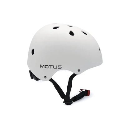 Reguliuojamas šalmas Motus, M dydis, baltas (MOTHAM1MW)