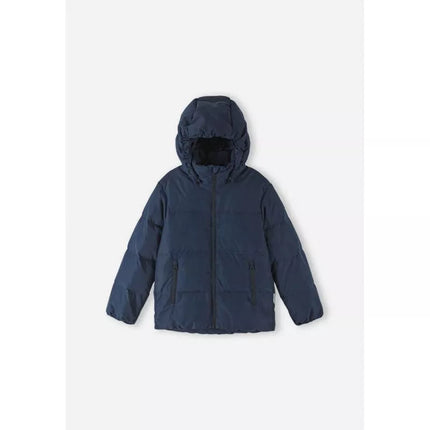 Reima pūkinė striukė. Paimio Navy 3 metų vaikams Unisex neperšlampama tamsiai mėlyna (5100282A-6980)