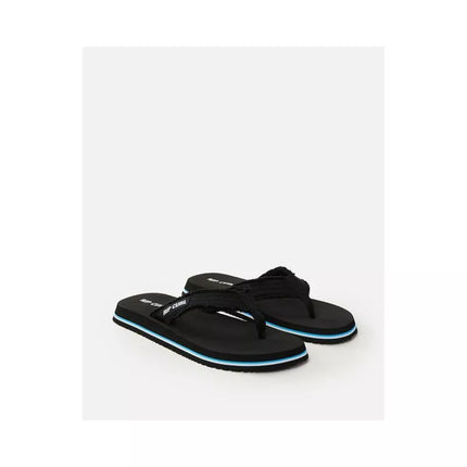 Rip Curl Chiba atviru priekiu šlepetės – juodos
