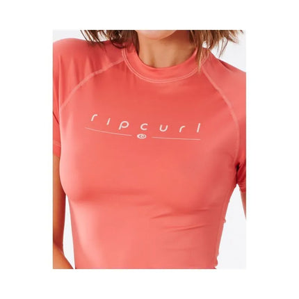 RIP CURL Golden Rays trumpomis rankovėmis UV lycra – oranžinė