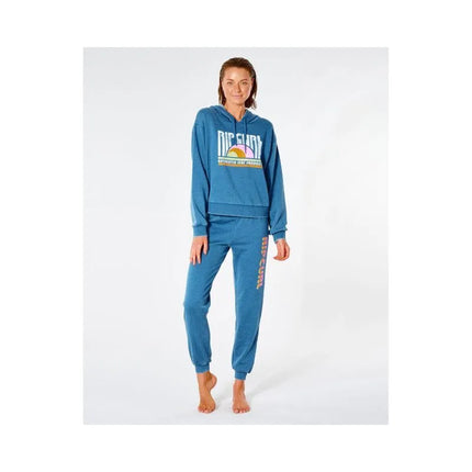 RIP CURL Wave Shapers džemperis su gobtuvu – mėlynas