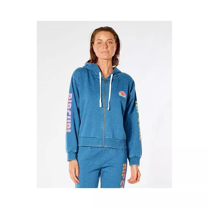 RIP CURL Wave Shapers užsegamas džemperis – mėlynas