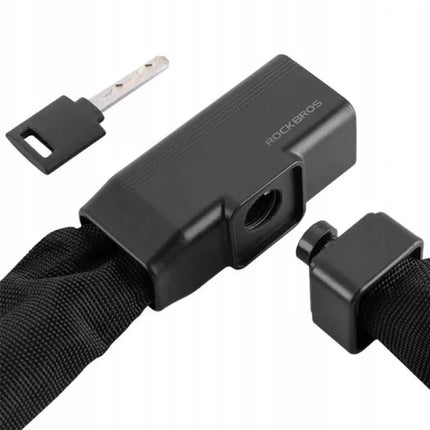 Rockbros 32430708001 dviračio užraktas su raktu 0.97 m - juodas