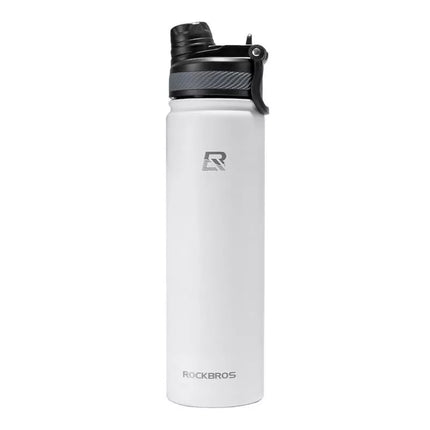 Rockbros 35210029006 termo dviračio gertuvė gėrimams 650 ml - balta