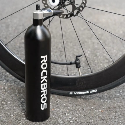 Rockbros bekamerinio padangų pripūtiklis 200 PSI 1.2l - Juodas