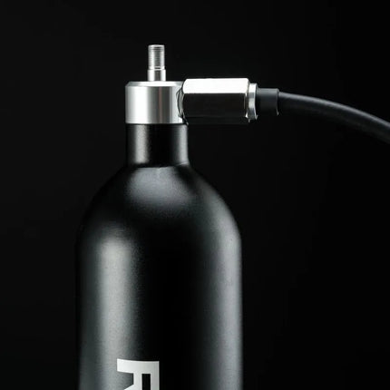 Rockbros bekamerinio padangų pripūtiklis 200 PSI 1.2l - Juodas