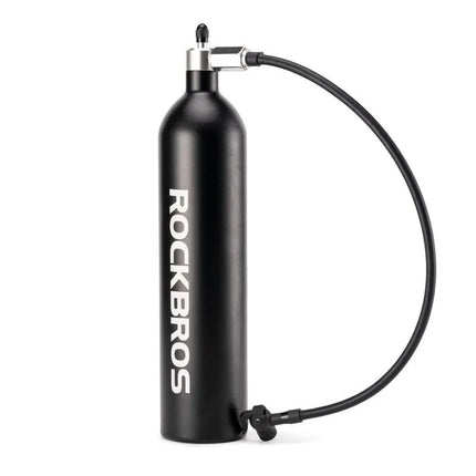 Rockbros bekamerinio padangų pripūtiklis 200 PSI 1.2l - Juodas