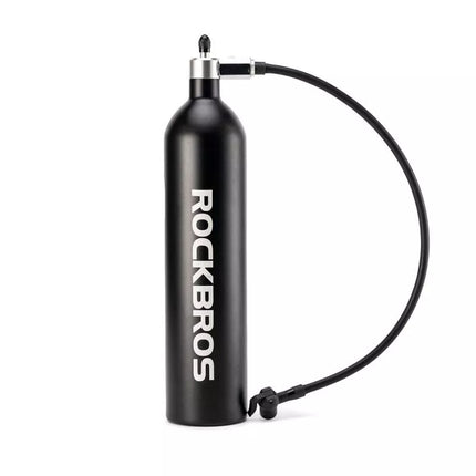 Rockbros bekamerinio padangų pripūtiklis 200 PSI 1.2l - Juodas